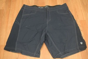 Pantalones Cortos de Senderismo al Aire Libre Kuhl Informales Azul Para Hombre Talla 38 - Imagen 1 de 7