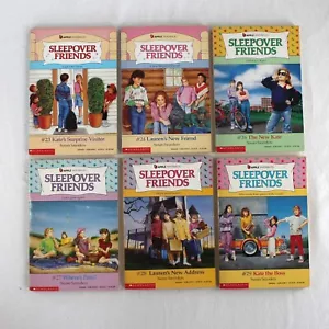 Sleepover Friends Bücher 6 Stück Susan Saunders Mädchen Kapitel Serie Vintage 90er - Bild 1 von 3