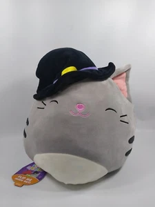 Peluche Squishmallows Halloween Flip A Mallows 2 en 1 Gris Bruja Gato y Diablo - Imagen 1 de 12