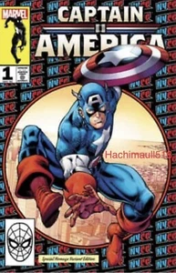 NYCC 2023 CAPITÁN AMÉRICA 1 VARIANTE CASI NUEVO TODD NAUCK NUEVA YORK COMIC CON - Imagen 1 de 1
