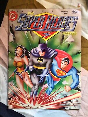 DC The Superheroes Monthly - #12 Scarce Batman Superman Wonder Woman • 12.99£