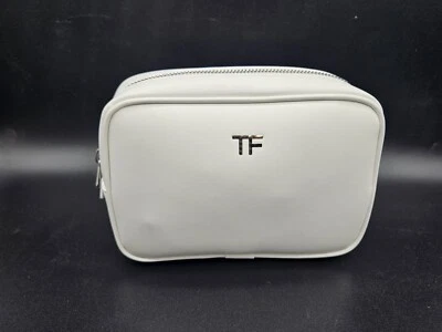 Tom Ford Soleil - Bolso de mano de cuero de becerro blanco, hecho en Italia. Nuevo en caja con bolsa antipolvo Foto 1 de 4