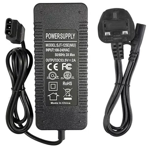 Power For NIU Electric Scooter Charger 53.5V 2A KQi KQi3 kQi2 KQi1 PRO MAX AIR X - Picture 1 of 6