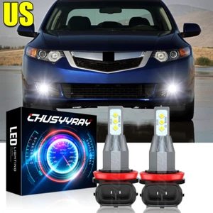 2X bombillas antiniebla LED delanteras 6000K blancas para Acura TSX 2009-2014 - Imagen 1 de 11