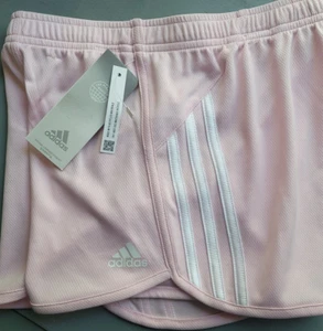 Girls Youth Kids Adidas Shorts NEW Pink Size XL 16 - Picture 1 of 1