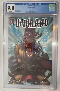 DARKLAND #4 Scout Comics Key RARA BASSA POPOLAZIONE Serg Acuna 4a - Classificato CGC 9,8 - Foto 1 di 2