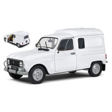Solido Renault 4LF4 1975 Echelle 1:18 Voiture Miniature - Blanche (S1802208)