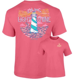 Southernology Light Shine Leuchtturm bequeme Farben T-Shirt - Bild 1 von 7