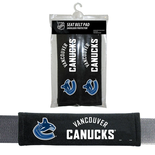 Fundas de cinturón de seguridad acolchadas NHL Vancouver Canucks Team (2 por paquete) Foto 1 de 1