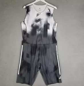 Adidas Adizero Leichtathletik Speedsuit Erwachsene 2XL Laufen Reißverschluss grau Herren 12" - Bild 1 von 12