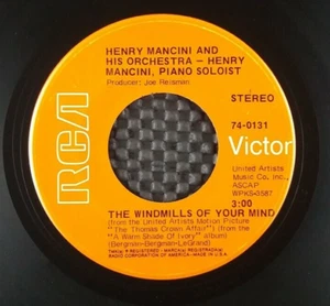 Henry Mancini - Love Theme From Romeo & Juliet / The Windmills Of Your Mind - Picture 1 of 2