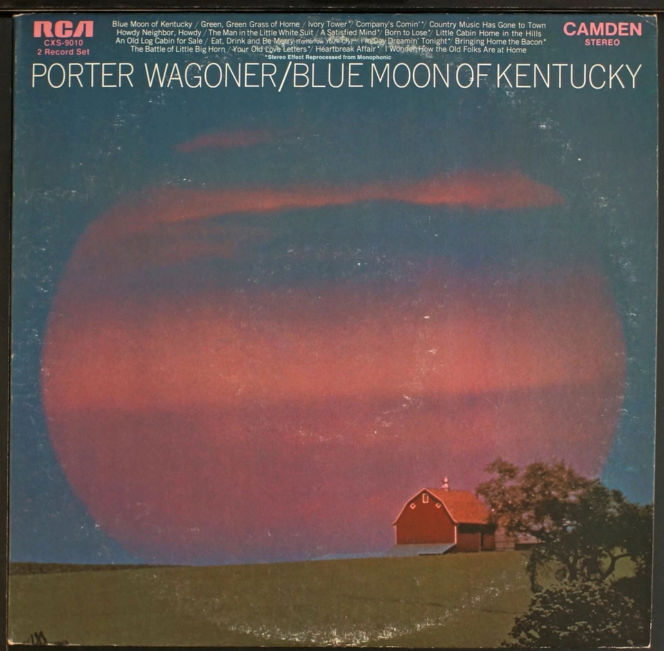 Porter Wagoner - Blue Moon Of Kentucky - 2xLP vinyl - Image 1 of 4