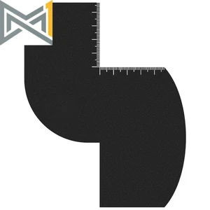 Beard Line up Shaping Tool Hairline Enhancement Card Multi-Use Styling Edging Gu - Bild 1 von 16