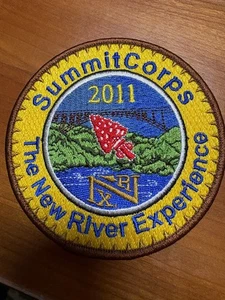 Boy Scout Patch 2011 OA Summit Corps The New River Experience - Picture 1 of 5