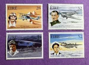 Irland 1998 - postfrisch Scott 1101-1104. Luftfahrtpioniere & ihre Flugzeuge. - Bild 1 von 1