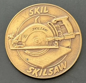 Skil Skilsaw Skilsaki Handyman Club of American Medallion Coin Token - Picture 1 of 2