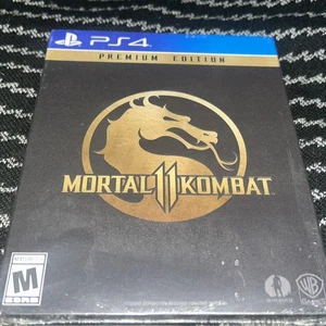 Mortal Kombat 11 Premium Edition [ STEELBOOK Package ] (PS4) NEW SEALED - Picture 1 of 6