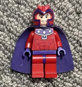 LEGO Marvel Magneto Minifigure Chopper Showdown 6866-sh0031-Excellent Condition