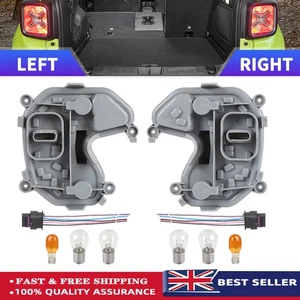 2X Rear LH+RH Tail Light Bracket Holder & Plug Bulb For Jeep Renegade 2015-2023 - Picture 1 of 15