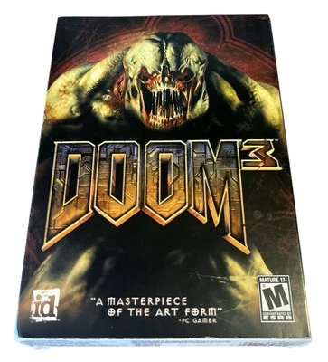 Doom 3 PC Game 2004 Complete In Box - Image 1 of 4