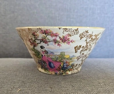 Vintage Antique H & K TUNSTALL England Bowl - 13.5cm Wide - Image 1 of 4