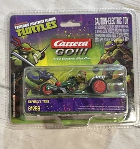 Carrera GO Teenage Mutant Ninja Turtles Raphael's Trike 1:43 Slot Car 61286 NIB - Picture 1 of 5