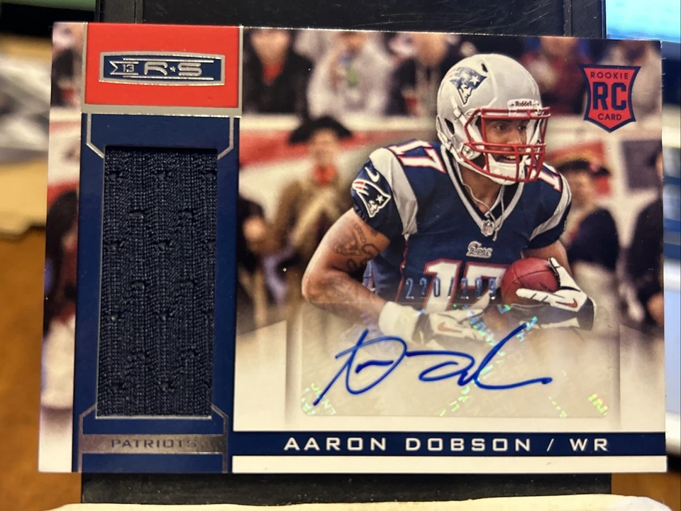 2013 Panini Rookies & Stars Aaron Dobson Rookie Auto /299 - Image 1 of 2