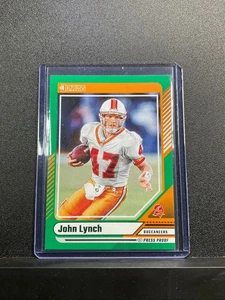 2024 Panini Donruss John Lynch #254 Green Press Proof Tampa Bay Bucs - Bild 1 von 2