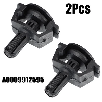 Radiator Mount Pin Radiator Support 2Pcs 4.6x4.1x3cm A0009912595 Black - Image 1 of 4