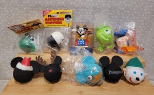 Vintage Disney Mickey Perry Platypus Mike Donald Smiley Car Antenna Topper Lot - Picture 1 of 17