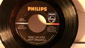Dusty Springfield,Philips,"Wishin' And Hopin'"US,7"45,1964 British Invasion,M- - Picture 1 of 2
