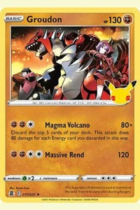 017/025 Groudon - Rare - Bild 1 von 1