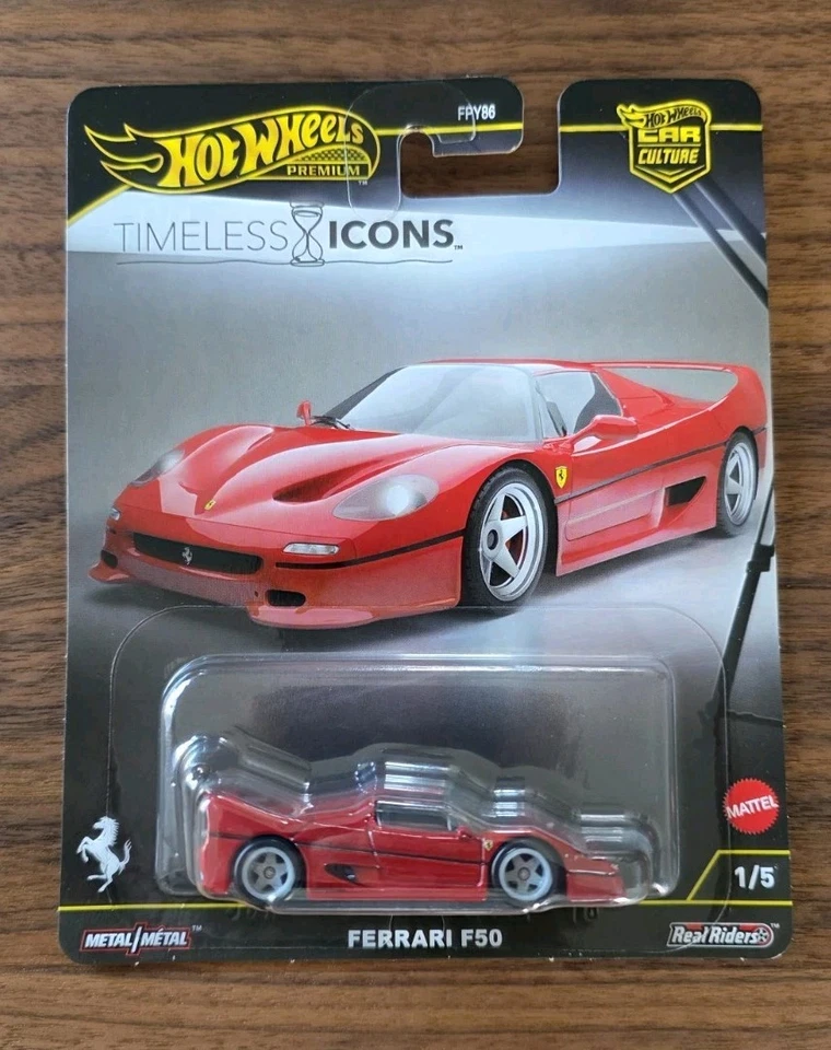 Hot Wheels Timeless Icons Ferrari F50 Premium 1:64  - Bild 1 von 1