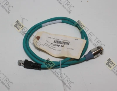 Turck, RJ45S FKSDED 441-1M, U-03569, Bulkhead Cordset Panel Ethernet - Imagem 1 de 3