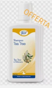 shampo tea tree just GRANDE psoriasi dermatite capelli grassi shampoo 250 ml bio - Picture 1 of 1