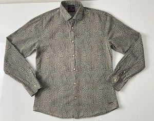scotch soda Shirt Retro De Luxe Men’s L Snake Polka - Picture 1 of 10