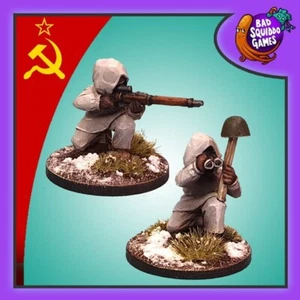 Bad Squiddo Games FZ03 - Equipo femenino de francotirador soviético en trajes de nieve - Bolt Action - Imagen 1 de 1