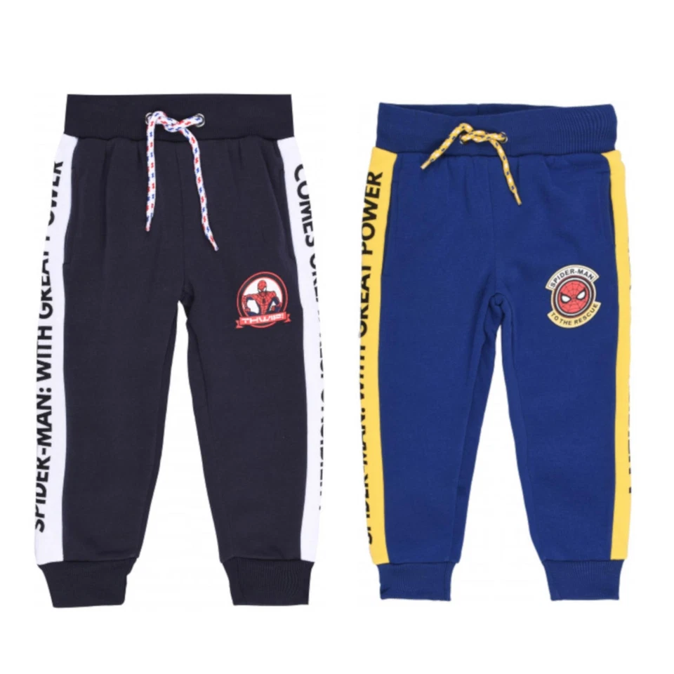Boys HS1053 Marvel Spiderman Trousers / Joggers Size: 3- 8 Years - Image 1 of 1