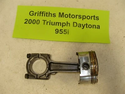 Triumph Daytona 955i 2000 fabricante de equipos originales std anillos de pistón varilla pasador de muñeca bonito Foto 1 de 4