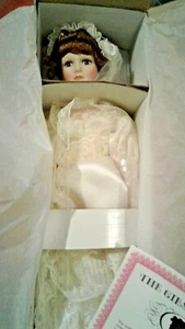 The Gibson Bride, Katherine Porcelain Doll. Franklin Mint. - Picture 1 of 4