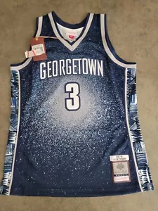 NBA Mitchell & Ness Allen Iverson Georgetown Swingman 1995-96 Jersey Sz. Large - Picture 1 of 6