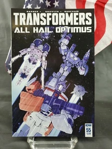 Transformers All Hail Optimus #55 Regular Cover By IDW Comic Book FREE SHIPPING! - Picture 1 of 2
