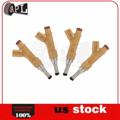 4 Fuel Injectors For 2009-2011 2012 2013 2014 Toyota For Corolla Matrix 1.8L - Image 1 of 4