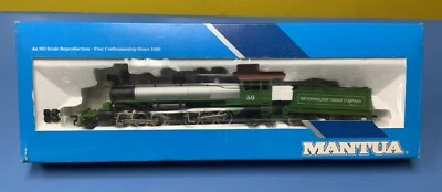 MANTUA 334-100 MALLET LOGGER - TENDER LOCOMOTIVE WEYERHAEUSER TIMBER CO. - Image 1 of 4