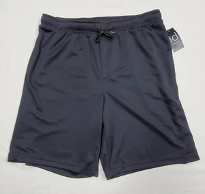 XL- Ideology 100120640MN Deep Black RAPIDRY Drawstring 10" Mesh Shorts 34" - Picture 1 of 5