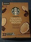 Starbucks Toasted Coconut Mocha K-Cup 44 Pods Limited Edition Best By 11/2023