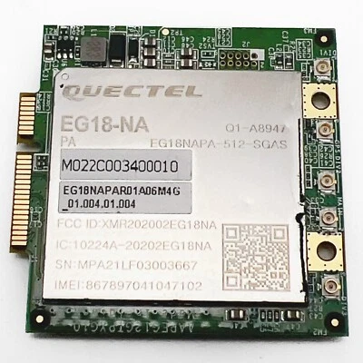 Quectel EG18-NA 4G LTE EG18NAPA-512-SGAS modem cellulare wireless LTE - Immagine 1 di 4