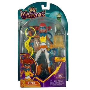 Playmates 2017 Mysticons Piper Stricker Action Figure w Topps Trading Card New - Picture 1 of 7