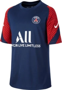 Nike Youth Unisex PSG STRIKE DRY SS Top T-Shirt Size Small CD5206-411 - Picture 1 of 5