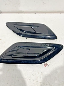 Range Rover sport L494 face lift svr style bonnet scoop pair black LR052980/81 - Picture 1 of 13